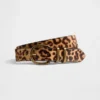 Leopar Desenli Dana Kılı Kemer