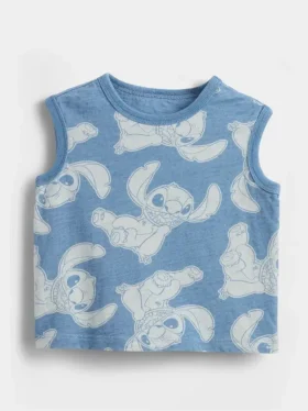 Lilo & Stitch Bebek & Yürümeye Başlayan Çocuk Grafikli Tank Top