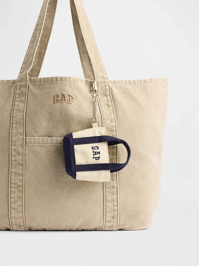 Logo Tote Çanta Süsü