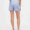 Logolu Flanel Boxer Şortlar