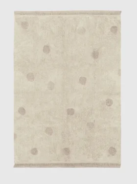 Lorena Canals Yıkanabilir Halı Hippy Dots Vintage Nude