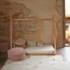 Lorena Canals Yıkanabilir Halı Hippy Dots Vintage Nude