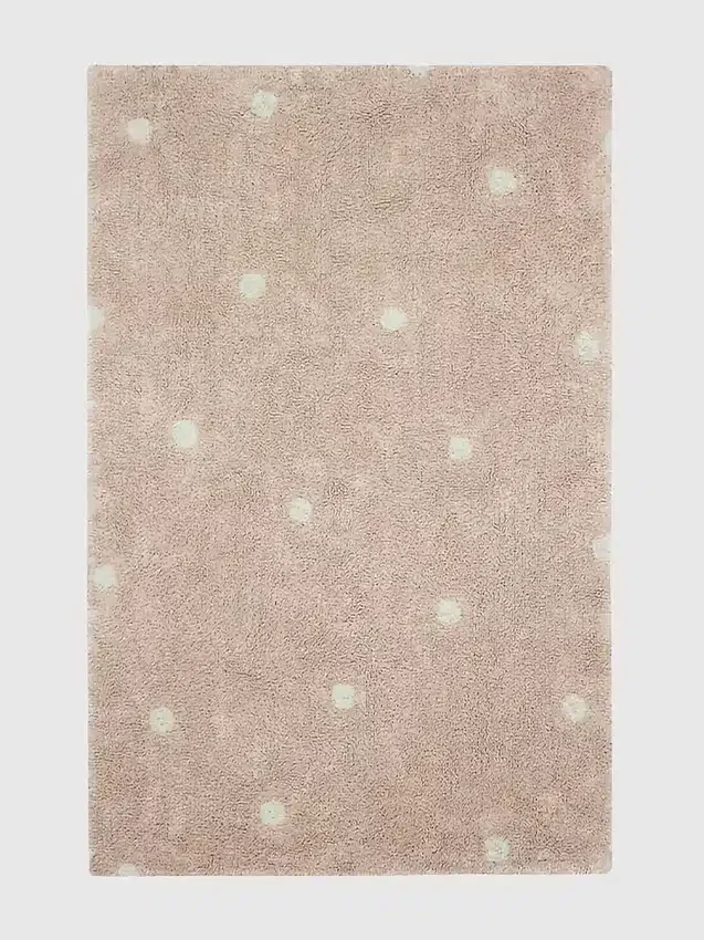 Lorena Canals Yıkanabilir Halı Mini Dot Rose