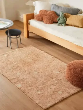 Lorena Canals Yıkanabilir Halı Mini Dot Rose