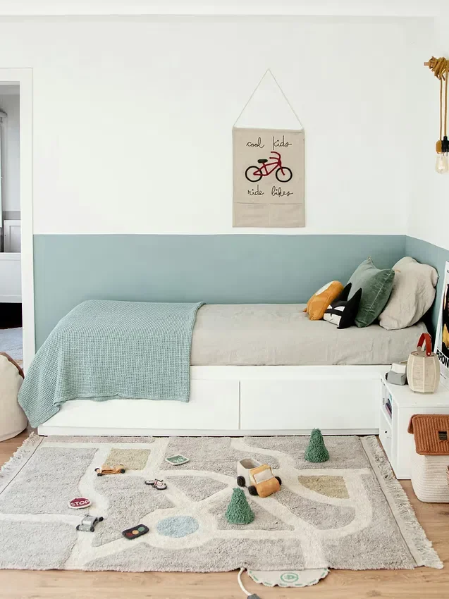 Lorena Canals Yıkanabilir Orta Boy Oyun Halısı Ecocity