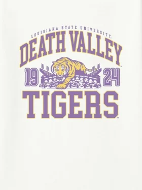 LSU Death Valley Tigers Grafik Tişört