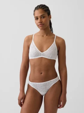 Madesoft Dantelli Derin Yaka Bralette