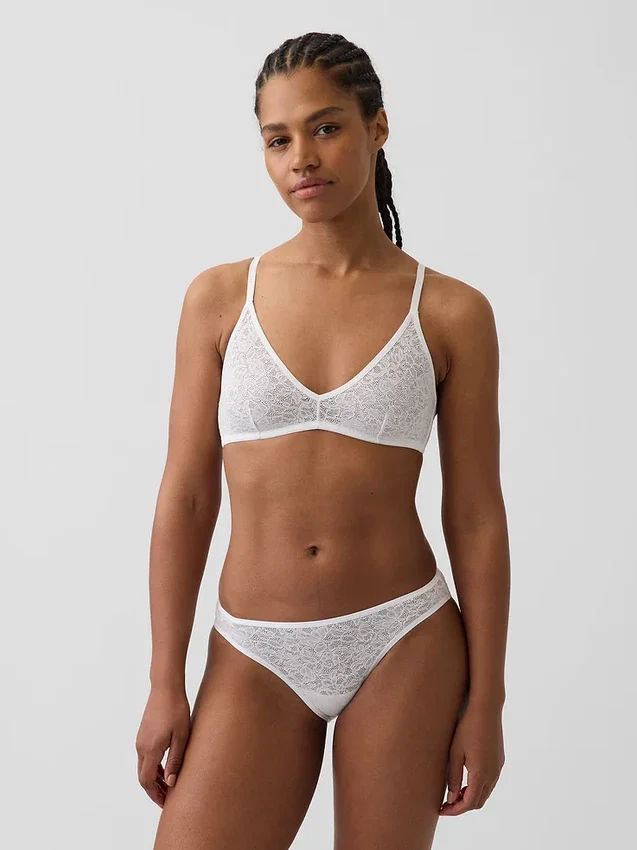 Madesoft Dantelli Derin Yaka Bralette