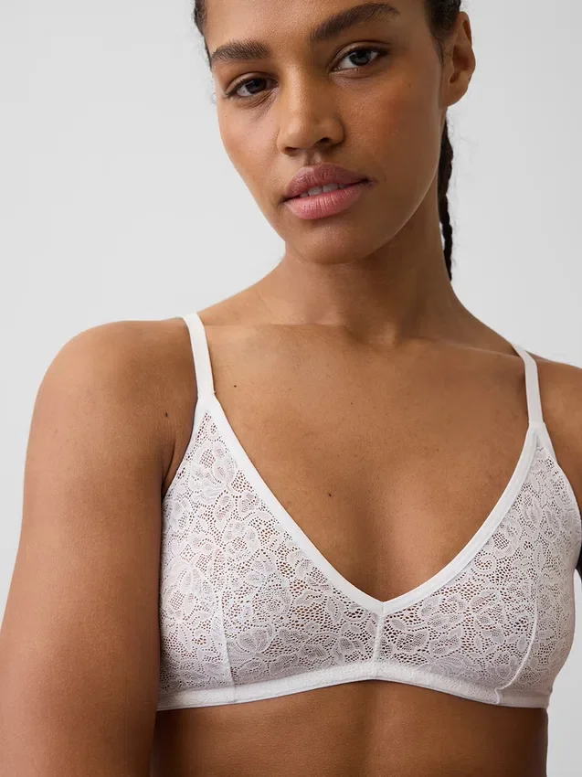 Madesoft Dantelli Derin Yaka Bralette