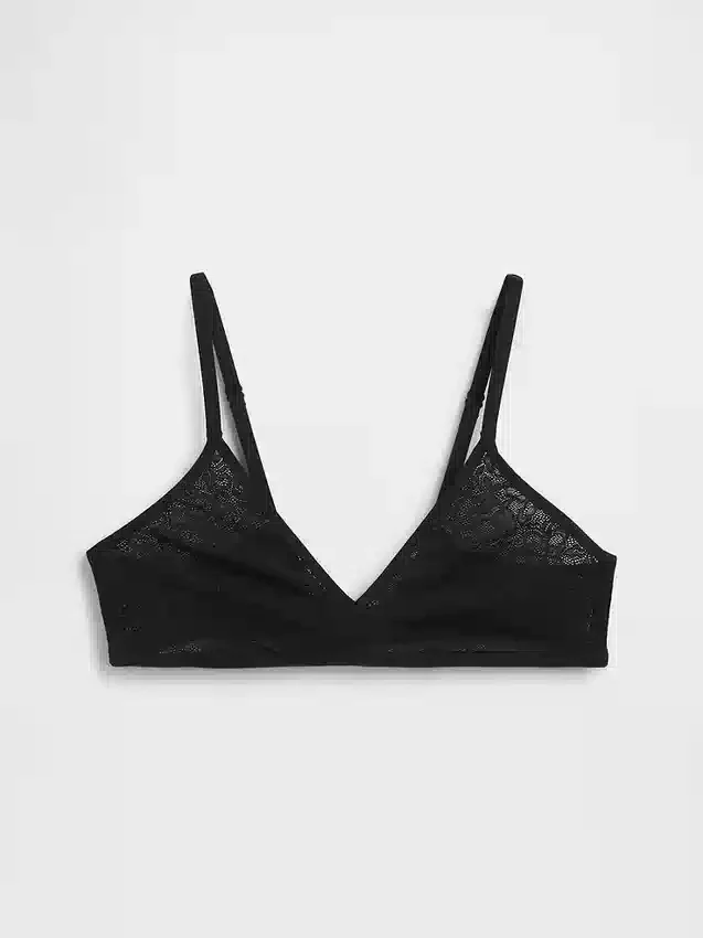 Madesoft Dantelli Derin Yaka Bralette