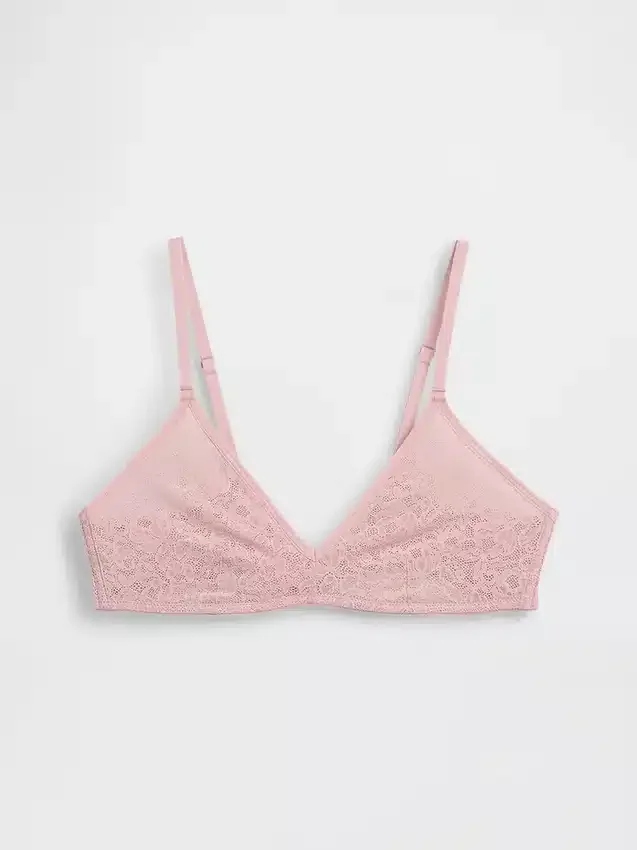 Madesoft Dantelli Derin Yaka Bralette