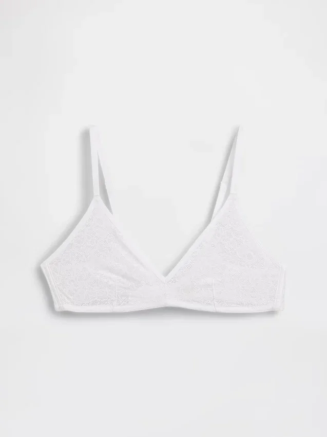 Madesoft Dantelli Derin Yaka Bralette