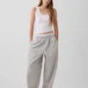 Mini Nervürlü Dantel Süslemeli Pijama Tank Top
