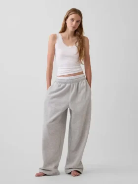 Mini Nervürlü Dantel Süslemeli Pijama Tank Top