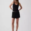 Mini Nervürlü Dantel Süslemeli Pijama Tank Top