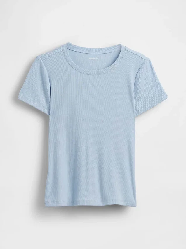 Mini Rib Pj Tişört