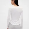 Mini Ribana Dantel Süslemeli Pijama Üst Giyim