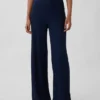 Mini Ribana Geniş Paça Pijama Pantolonu