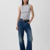 Modern Bisiklet Yaka Tank Top