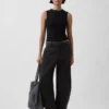 Modern Bisiklet Yaka Tank Top