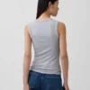 Modern Bisiklet Yaka Tank Top