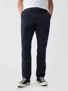 Modern Dar Kesim Haki Pantolon
