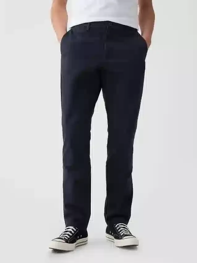 Modern Dar Kesim Haki Pantolon