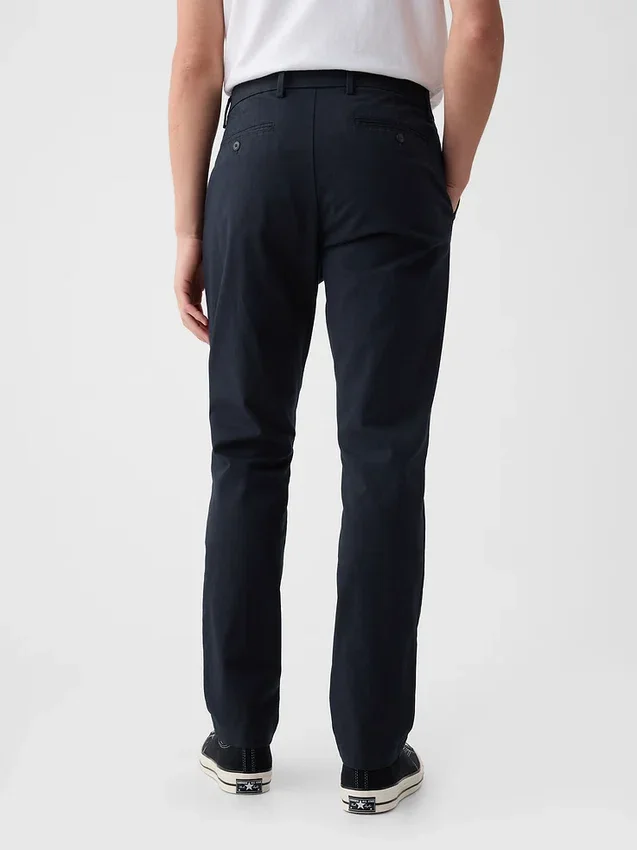 Modern Dar Kesim Haki Pantolon
