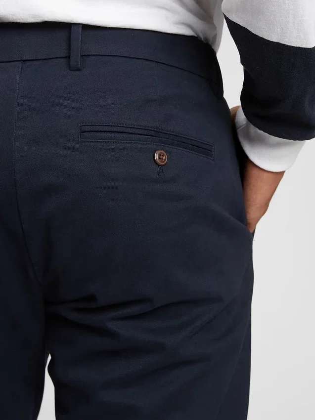 Modern Dar Kesim Haki Pantolon