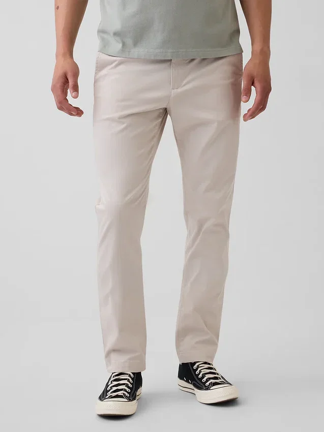 Modern Dar Kesim Haki Pantolonlar