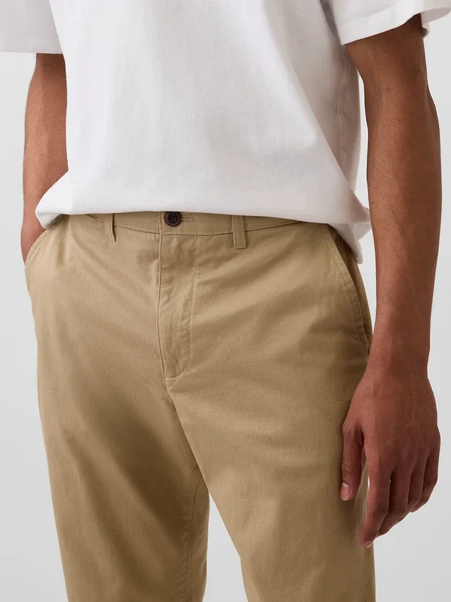 Modern Dar Kesim Haki Pantolonlar