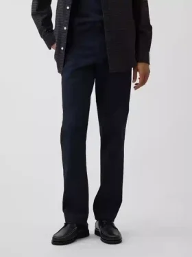 Modern Düz Kesim Haki Pantolon