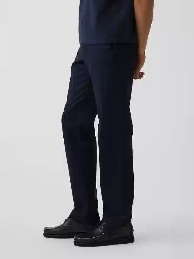 Modern Düz Kesim Haki Pantolon