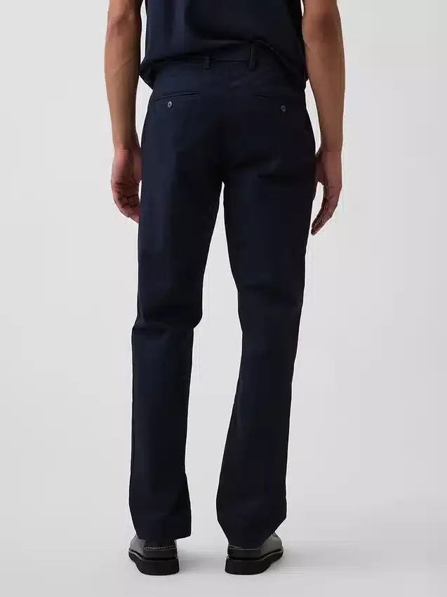 Modern Düz Kesim Haki Pantolon