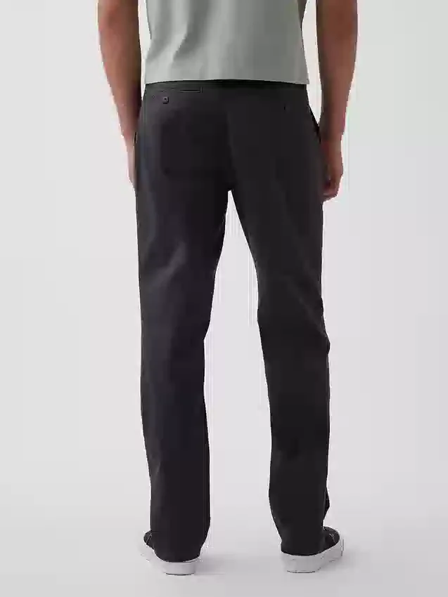 Modern Düz Kesim Haki Pantolon