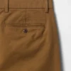 Modern Düz Kesim Haki Pantolon