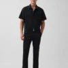Modern Düz Kesim Haki Pantolon