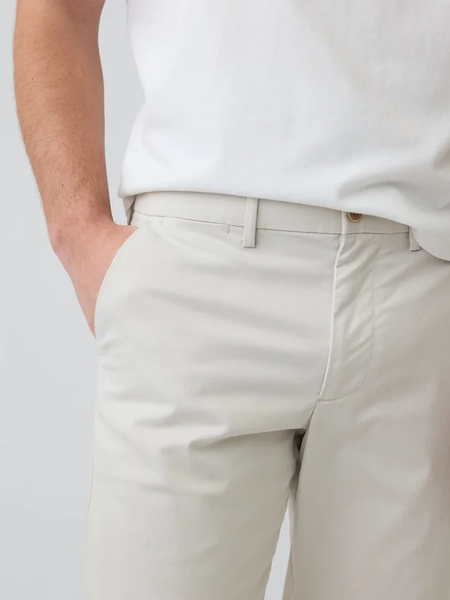 Modern Düz Kesim Haki Pantolon