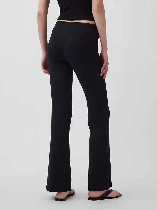 Modern Geniş Nervürlü Geniş Paça Pantolon