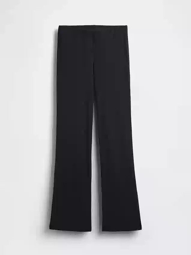 Modern Geniş Nervürlü Geniş Paça Pantolon