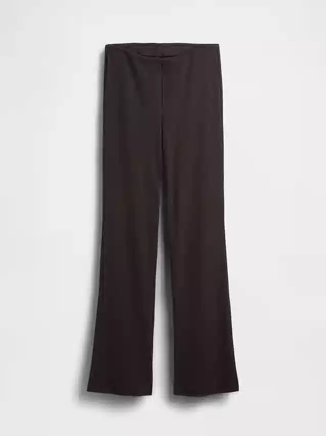 Modern Geniş Nervürlü Geniş Paça Pantolon