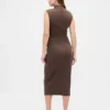 Modern Hamile Giyim Mockneck Elbise