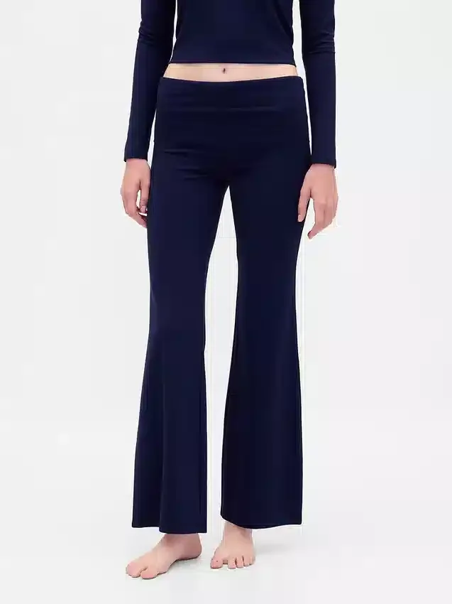 Modern Katlamalı Pijama Tayt