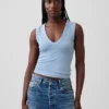 Modern V Yaka Tank Top