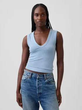 Modern V Yaka Tank Top