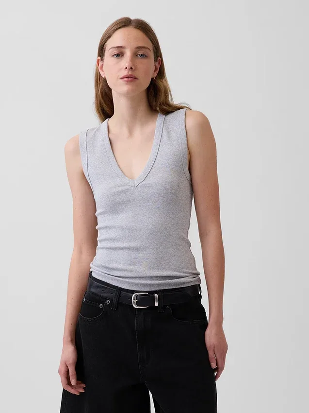 Modern V Yaka Tank Top