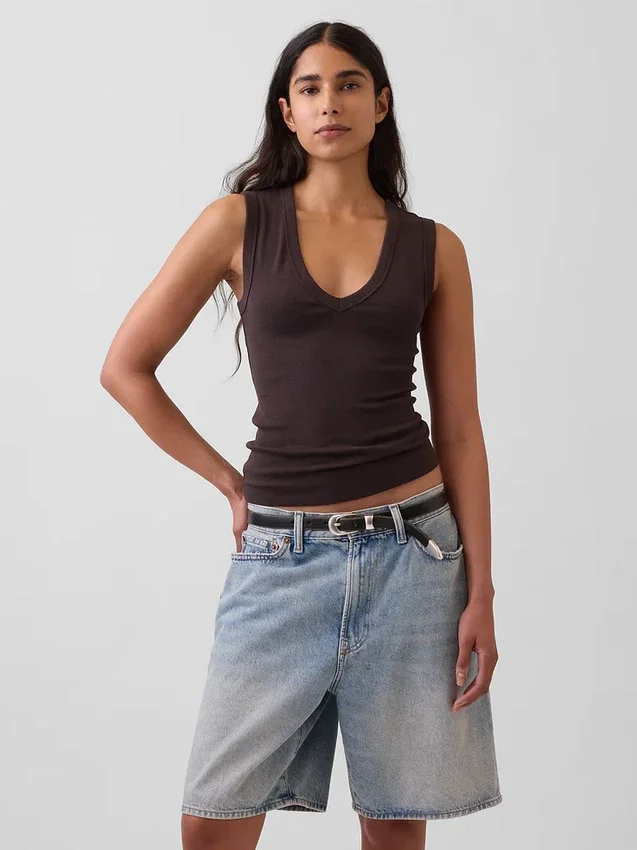 Modern V Yaka Tank Top