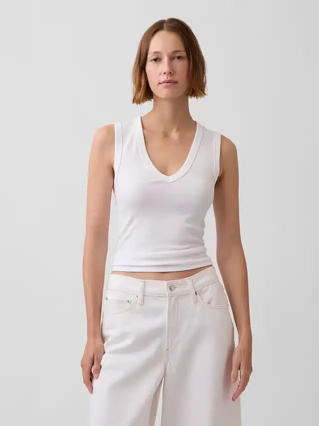 Modern V Yaka Tank Top