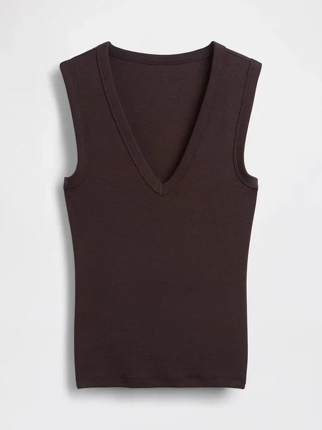 Modern V Yaka Tank Top