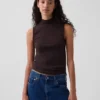 Modern Yarım Yaka Tank Top